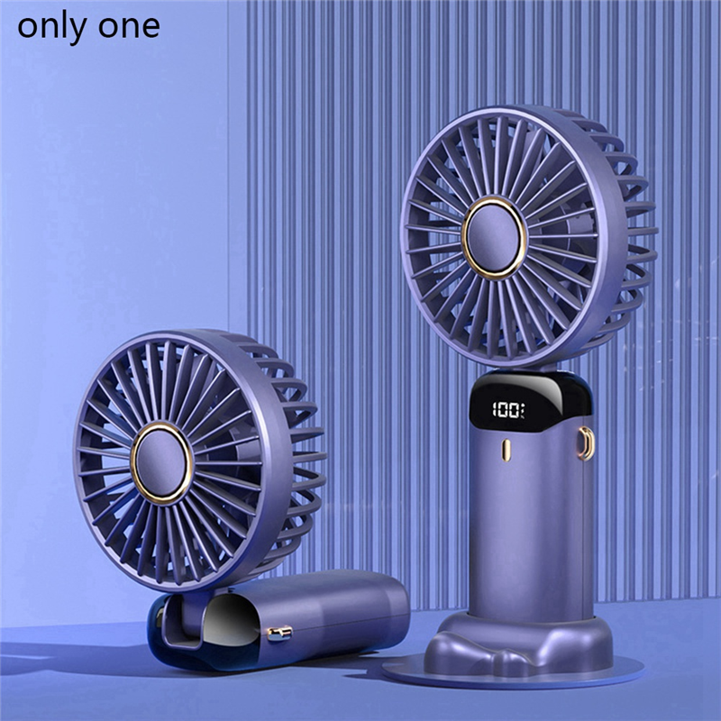 Portable Handy Cooling Fan With Led Display