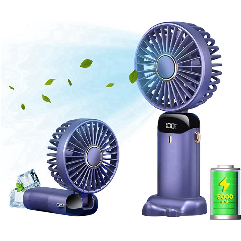 Portable Handy Cooling Fan With Led Display