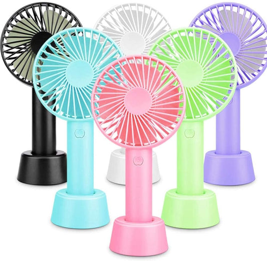 Portable Handy Cooling Fan With Rechargeable Cell