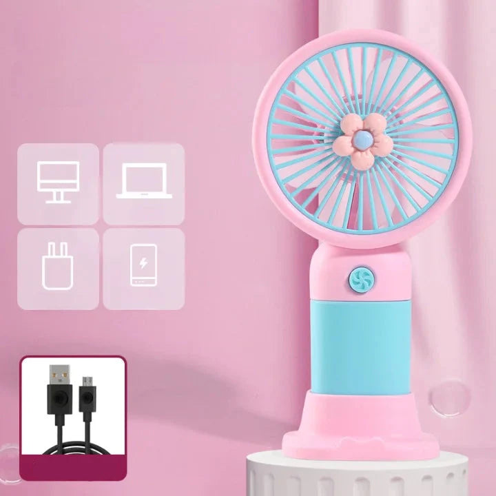 Little Flower Mini Handheld Fan