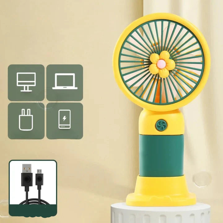 Little Flower Mini Handheld Fan