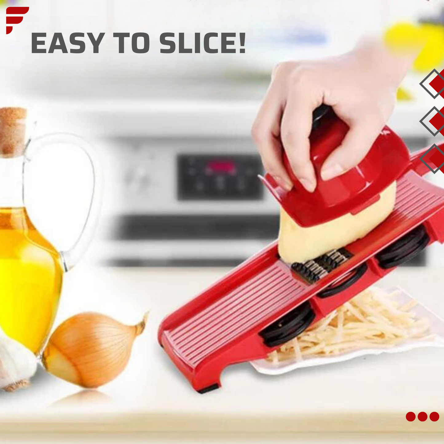 10 In 1 Stainless Steel Multifunctional Vegetable Slicer Cutter