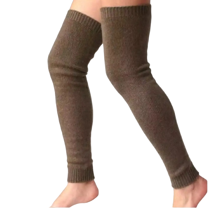 High Quality Fleece Inside - Leg Warmer Warm Knee Brace Pad - 1 Pair Men Women Leg Warmers For Men and women
